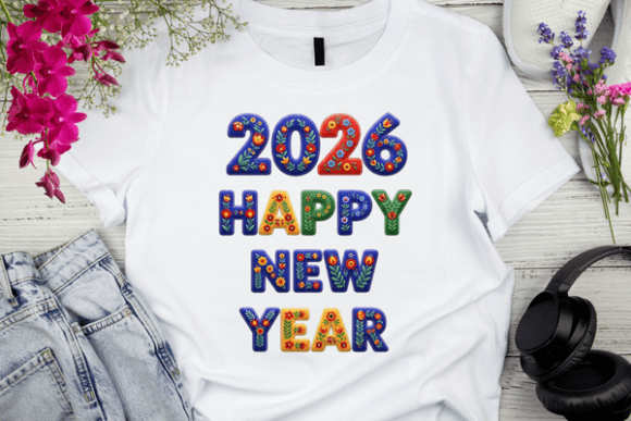 Explore 3D Floral Embroidery Style Text 2026